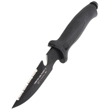 Nóż nurkowy FOX Tekno Military II Inox+PTFE (641)