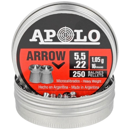 Apolo - Śrut Arrow 5.5 mm, 250 szt. 1.05g/16.0gr (19941)