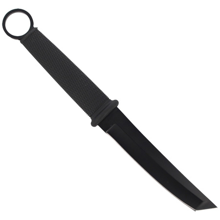 Nóż K25 Tactical Botero Tanto Black Rubber, Black Titanium 7Cr17Mov (31891)
