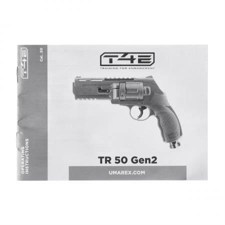 Zestaw rewolwer na kule gumowe RAM Umarex T4E TR 50 HDR 50 Gen 2 kal. .50 CO2 12 g + konwersja karabinkowa HDR 50, TR 50 T4E