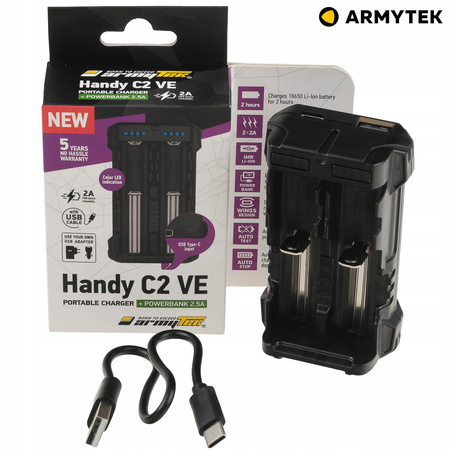 Ładowarka Armytek Handy C2 VE 2CH