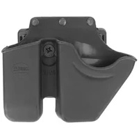 Ładownica Fobus Combo Pouch dla Glock 9mm Double-Stack, S&W Model 100, Kajdanki, Uchwyt na pas (CU9G BH ND)
