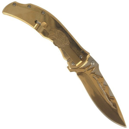 Nóż składany Herbertz Solingen motyw 3D, Golden Eagle 90mm (589612)