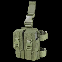 Ładownica na nogę Condor Drop Leg M4, M16 Mag Pouch - Zielony OD - MA65-001