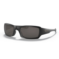 Oakley - Okulary SI Fives Squared Matte Black - Warm Grey - OO9238-10