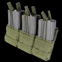 Ładownica Condor Triple Stacker M4 Mag Pouch - Zielony OD - MA44-001