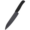 Nóż kuchenny Albainox ceramiczny Black, materiał Ceramic Zirconia, rękojeść rubber, ostrze gładkie, etui ochronne z polimeru, długość ostrza 153mm, waga 80g - 17283