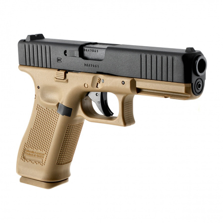 Glock - Replika pistolet ASG Glock 17 gen5 6 mm BB coyote