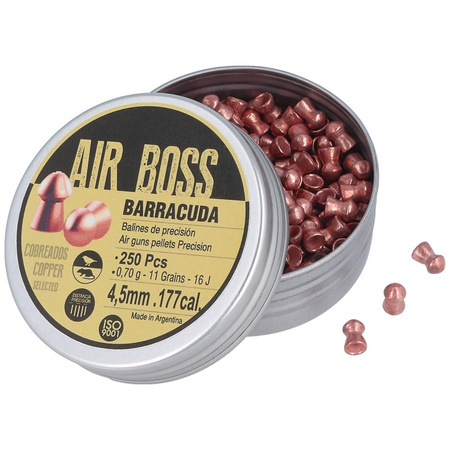 Apolo - Śrut Air Boss Barracuda Copper 4.5 mm, 250 szt. 070.g/ 11.0gr (30003)