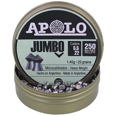 Apolo - Śrut Jumbo 5.5 mm 250 szt. 1.40g/22.0gr (19921)