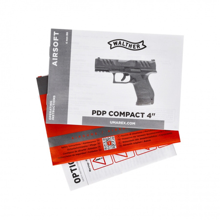 Walther - Replika pistolet ASG PDP Compact 4" Set 6 mm