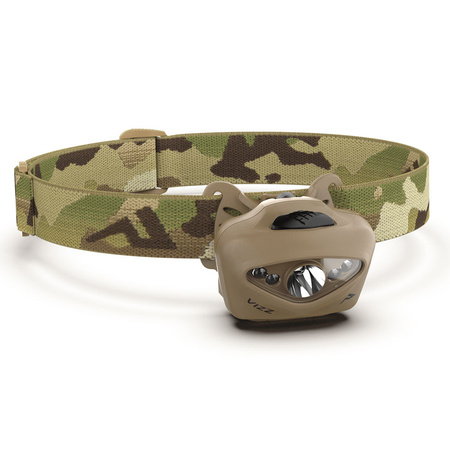 Latarka czołowa wojskowa Princeton Tec VIZZ TAC MPLS - TAN / MultiCam