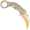 Nóż składany Herbertz CJH Karambit Einhandmesser Gold AISI 420 (ART000140 - 583612)