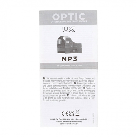 Umarex - Kolimator Nano Point 3 - 6 MOA