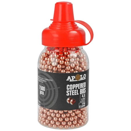 Apolo - Śrut Copper Steel BBs 4.5 mm, 1500 szt. (19980)