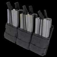 Ładownica Condor Triple Stacker M4 Mag Pouch - Czarny - MA44-002