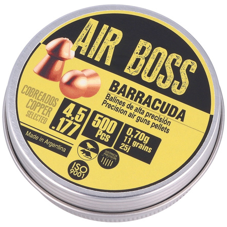 Apolo - Śrut Air Boss Barracuda Copper 4.51 mm, 500 szt. 070.g/ 11.0gr (30002-1)