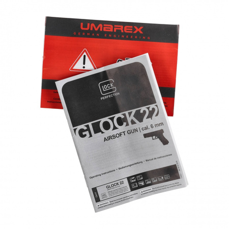 Glock - Replika pistolet ASG Glock 22 gen 4. 6 mm