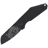 Nóż FOX Kea Black G10, Black Stonewashed N690Co by Jared Wihongi (FX-650)