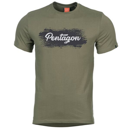 Koszulka T-shirt Pentagon Ageron Grunge, Olive (K09012-GU-06)