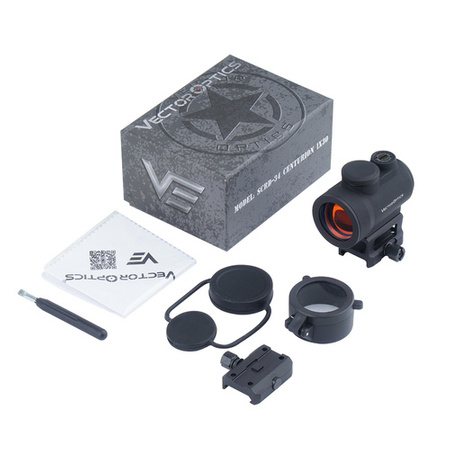 Vector Optics - Kolimator Centurion - 1x30 Red Dot - 3 MOA - Picatinny / Weaver - SCRD-34