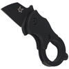 Nóż FOX Karambit Mini-TA Black FRN, Black Idroglider (FX-536 B)