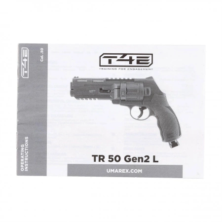Rewolwer na kule gumowe T4E TR 50L Gen 2 kal. .50 CO2