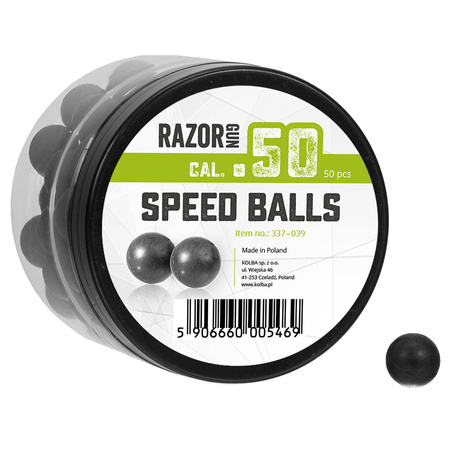 RazorGun - Kule gumowe kal. .50 / 50 szt. do Umarex HDR50 HDP50