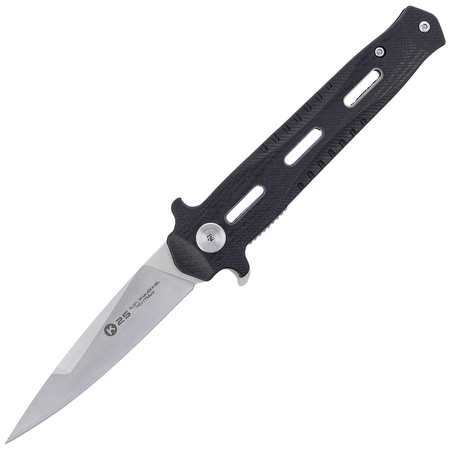 Nóż K25 Tactical Black G10 / CNC, Satin Finish (18711)