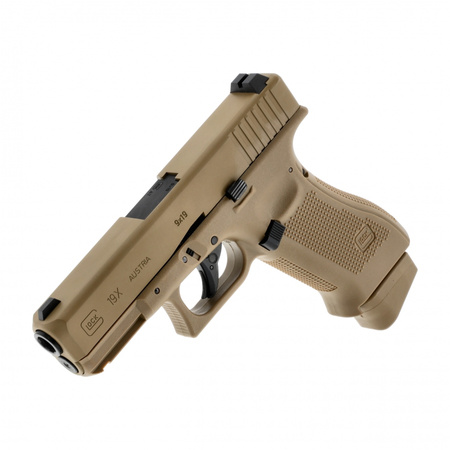 Glock - Replika pistolet ASG Glock 19X 6 mm coyote CO2