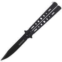 Böker Magnum - Nóż motylek Balisong All Black - (06EX402)