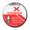 Umarex - Śrut diabolo Cobra Pointed Ribbed 6,35/200
