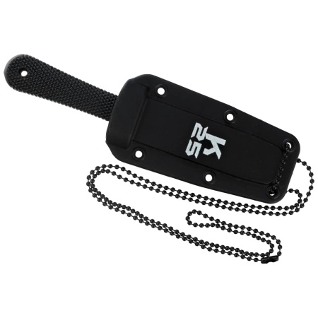 Nóż na szyję K25 Botero Neck Knife Black ABS, Titanium Coated (31898)