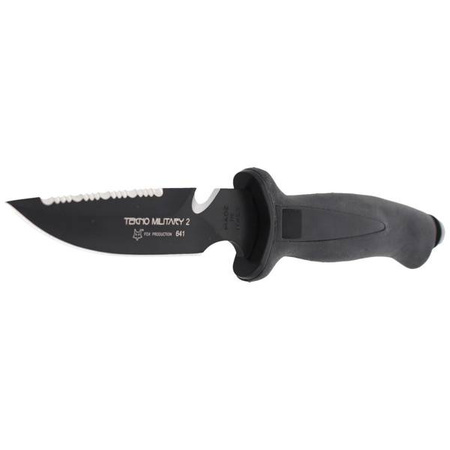 Nóż nurkowy FOX Tekno Military II Inox+PTFE (641)