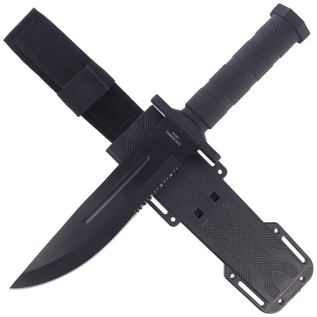 Nóż survivalowy Herbertz Solingen Bowie, Black Coated (109118)