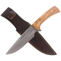 Nóż myśliwski Muela Full Tang Olive wood 170mm (JABALI-17OL)