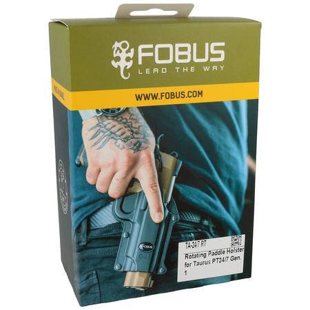 Kabura Fobus Taurus PT24/7 Gen. 1, mocowana do pasa, rotacyjna (TA-24/7 RT)