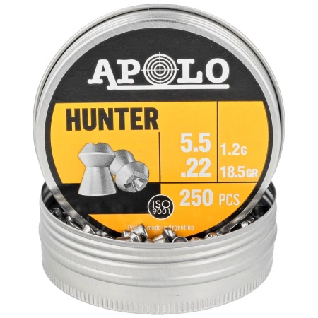 Apolo - Śrut Hunter 5.5 mm, 250 szt. 1.20g/18.5gr (19971)