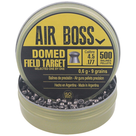 Apolo - Śrut Air Boss Domed Field Target 4.5 mm, 500 szt. 0.60g/9.0gr (30202)