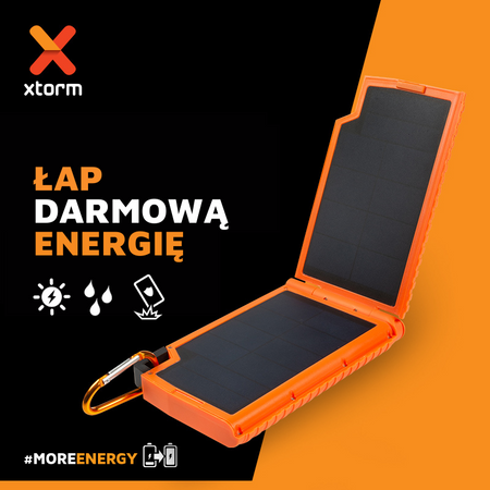 XTORM Powerbank solarny XTREME Super Charger 10000 mAh 20W - XXR105