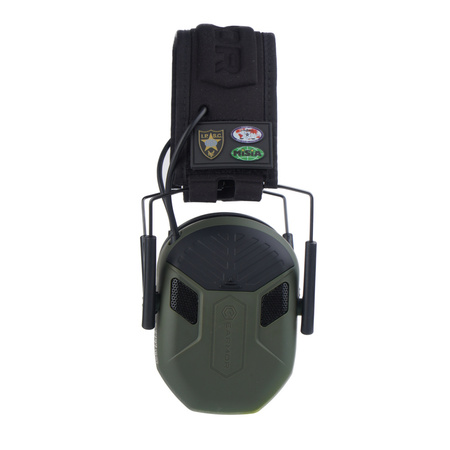 Earmor - Aktywne ochronniki słuchu M300X - Foliage Green - M300X-FG
