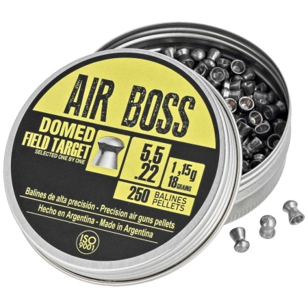 Apolo - Śrut Air Boss Domed Field Target 5.5 mm, 250 szt. 1.15g/18.0gr (30203)