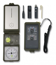 Kompas Dingo Green Outdoor z akcesoriami outoorowymi - Barbaric Martinez Albainox (33755)